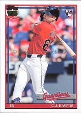 2026 TOPPS MLB - C.J. Kayfus - 1991 35th Anniv Insert #T91-90  RC Guardians CJ