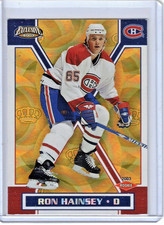 Ron Hainsey 2002-03 Pacific Exclusive Rookie Gold Card #181. rookie card picture