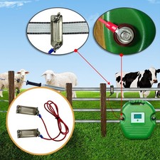 Electric Fence Tape Connector Stainless Steel Tape Plates for Courtyard Farm