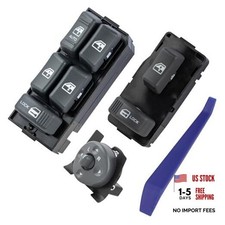 Driver  Passenger Side Power Window Switch  Mirror Control 4 Door