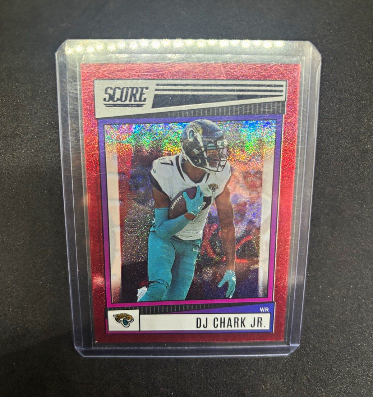 Panini Score 2022 DJ Chark Jr. Jacksonville Jaguars #18 Red Dots /499