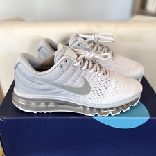Nike Air Max 2017 Sneakers 849559-009 Pure Platinum Women’s 9 Mens 7.5 Rare