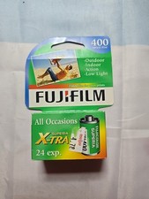 Vintage Fuji Film Superia X-Tra 24 Exp. 400 Film Expired 04-2010New old stock