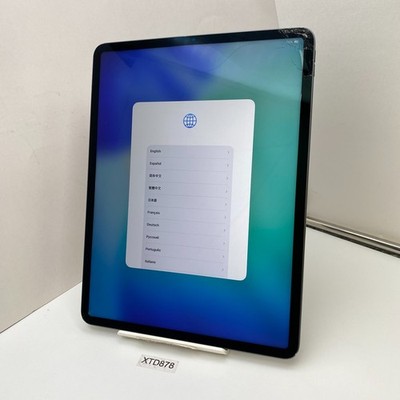 Apple iPad Pro 12.9'' 5th Gen. 256GB, Wi-Fi - Space Gray A2378 - CRACKED SCREEN