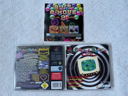 Bubble Bobble also featuring Rainbow Islands PS1 Black Label - UK PAL VGC CIB - Picture 6 of 11