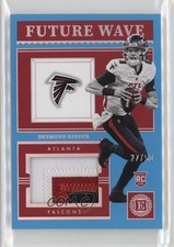 2022 Panini Encased Future Wave Materials Sapphire /50 Desmond Ridder 1m9k