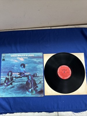 WEST BRUCE & LAING Why Dontcha Vinyl Record, US 1972 Terre Haute Press, VG+/VG