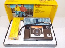 Kodak Instamatic X-15F Instant Camera W/Box  1 Roll of Film,  Manuals