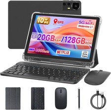 Case for 10 Inch Tablet Android 15 with 4 16GB RAM and 128GB ROM, Dual Camera