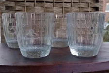 Crown Royal Collectible Drink Cocktail Glasses Set of 4