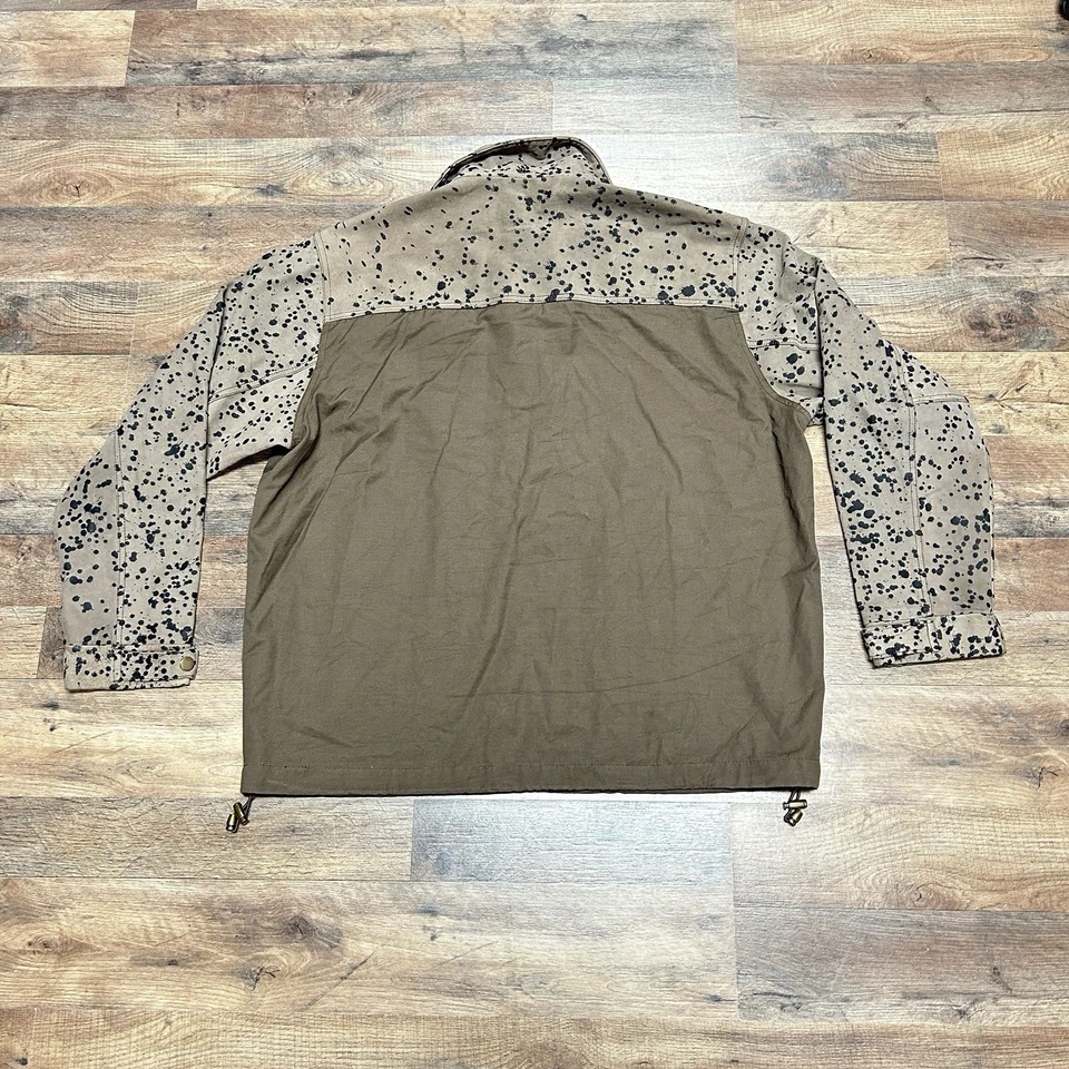 Chaqueta para hombre talla L Loro Piana Storm cuero mezcla algodón (sin capucha) usada Foto 2 de 4