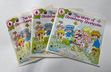 LOT of 3 Vintage Kenner Brochure Strawberry Shortcake Pamphlet Booklet 74303001