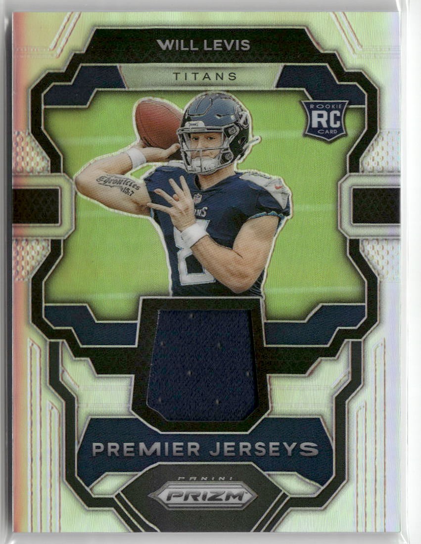 2023 Panini Prizm #PJ-WL Will Levis Premier Jerseys ☘️171