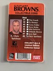 1999 Chris Spielman LB Cleveland Browns Limited Edition Collectible Coin — photo 3