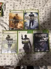 Xbox 360 Call of Duty Lot MW3 Ghosts World at War Modern Warfare