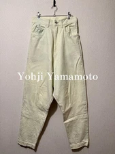 USED YOHJI YAMAMOTO SAROUEL DENIM PANTS ACCEPTABLE