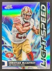 2025 Topps Cosmic Chrome Christian McCaffrey Base (RAW)