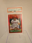 24 Topps Transc Collection - TranscIcons Chrome Mike Trout #89 Red Refractor 1/5