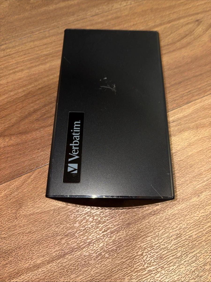 Verbatim External Hard Disk Drives 500 GB Storage Capacity for