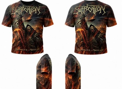 Hot Collection Suffocation Band Pinnacle Of Bedlam S to 5XL 3D Shirt VK463