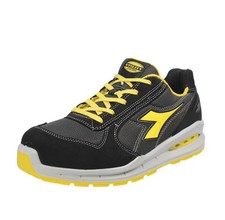 Diadora Utility Run Net Airbox Low S1ps Fo Sr - Antinfortunistiche Nero - Uomo