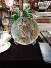 Coalport Long Eared Owl by Micheal B Sawdy Collector Plate From The Wise Owl