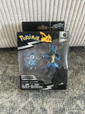 POKEMON 2022 RIOLU LUCARIO EVOLUTION MULTI PACK ACTION FIGURE SELECT NEW !