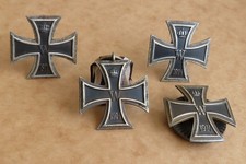 Preu&szlig;en / Vier Eiserne Kreuze: 2 x EK1. 1914 / 1 x EK2. 1914 und 1 x EK1. 1870