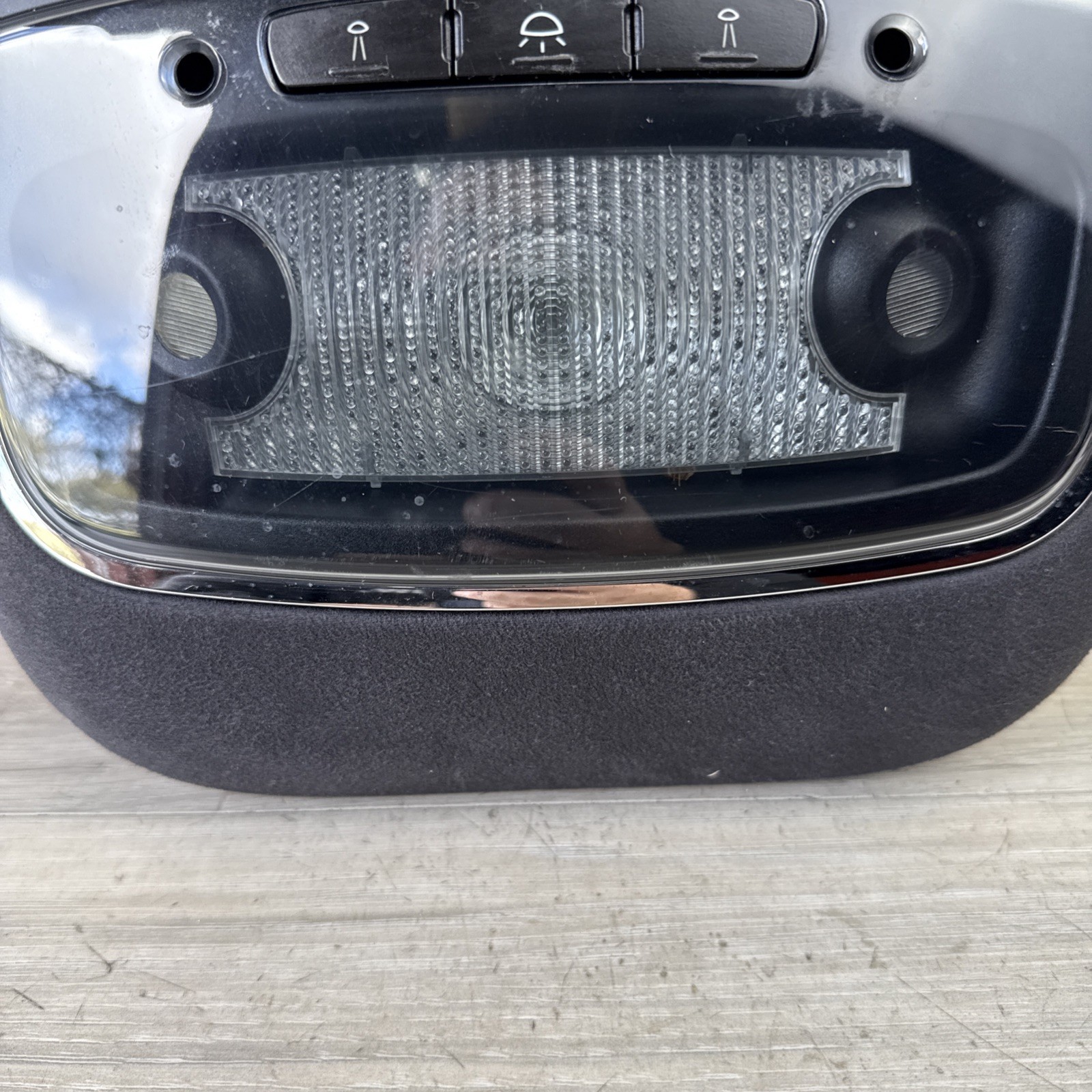 ✅ 14-17 Maserati Quattroporte Front Overhead Dome Light Console w/ Switch OEM ✅