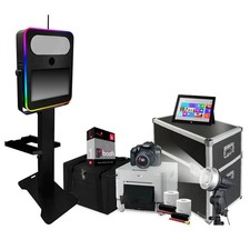 LUX-21 LED Premium Photo Booth Business Package BLACK
