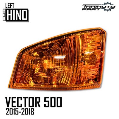 Eckleuchte, Anzeigeleuchte, bernsteinfarben, links, passend für Hino Vector...