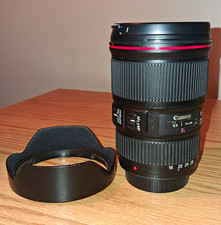 Canon EF 16-35mm f/4L IS USM Zoom Lens Canon EF Mount 77mm w/ EW-82 Hood