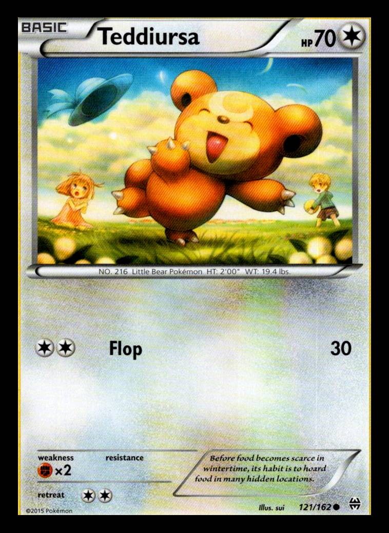 Teddiursa Common XY - BREAKthrough 121/162 NM