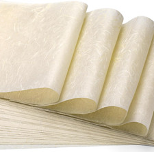 Rice Paper for Decoupage Natural A4 Mulberry Paper 20 Sheets for Writing, Painti