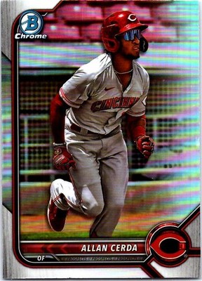 2022 Bowman Draft 1st Edition #BDC-22 Allan Cerda Refractor