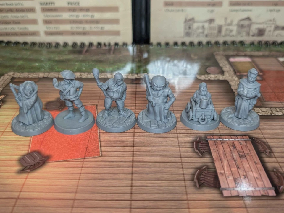 38 Townsfolk NPC Bundle -  Miniatures for D&D, Pathfinder and TTRPG - Image 4 of 4