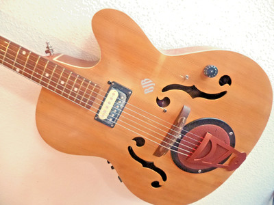 Blues / Jazz Gitarre mit Amp. & Speaker