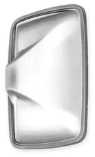 Velvac 704032 White 6.5" x 10" Side Mount Wide Angle Mirror