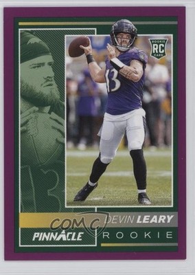 2024 Panini Encore Rookies Purple 13/75 Devin Leary #227 Rookie RC 6q5