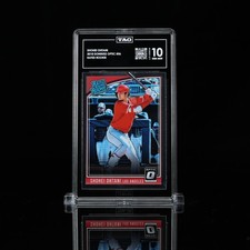 2018 Panini Donruss Optic Rated Rookie #56 Shohei Ohtani RC Rookie TAG 10