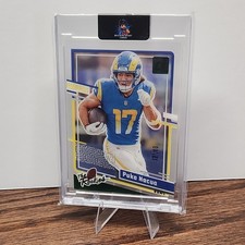 2023 Panini Clearly Donruss Clearly the Rookies Puka Nacua Green /49 #9 Rams