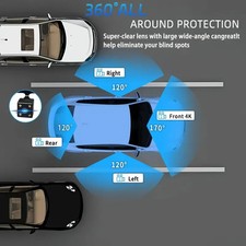 multi ch dash cam auto car dash cam 360