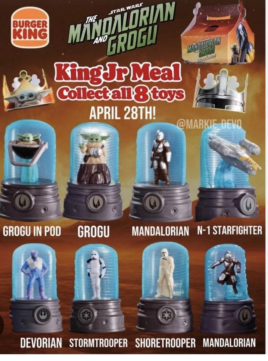 Burger King Star Wars Fast Food & Cereal Premiums for sale | eBay