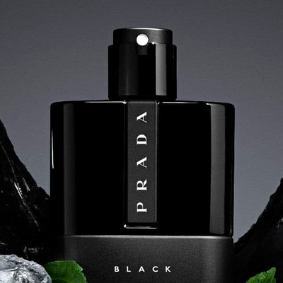 PRADA Black Eau de Parfum Pour Homme Parfüm Spray Flakon 100 ml