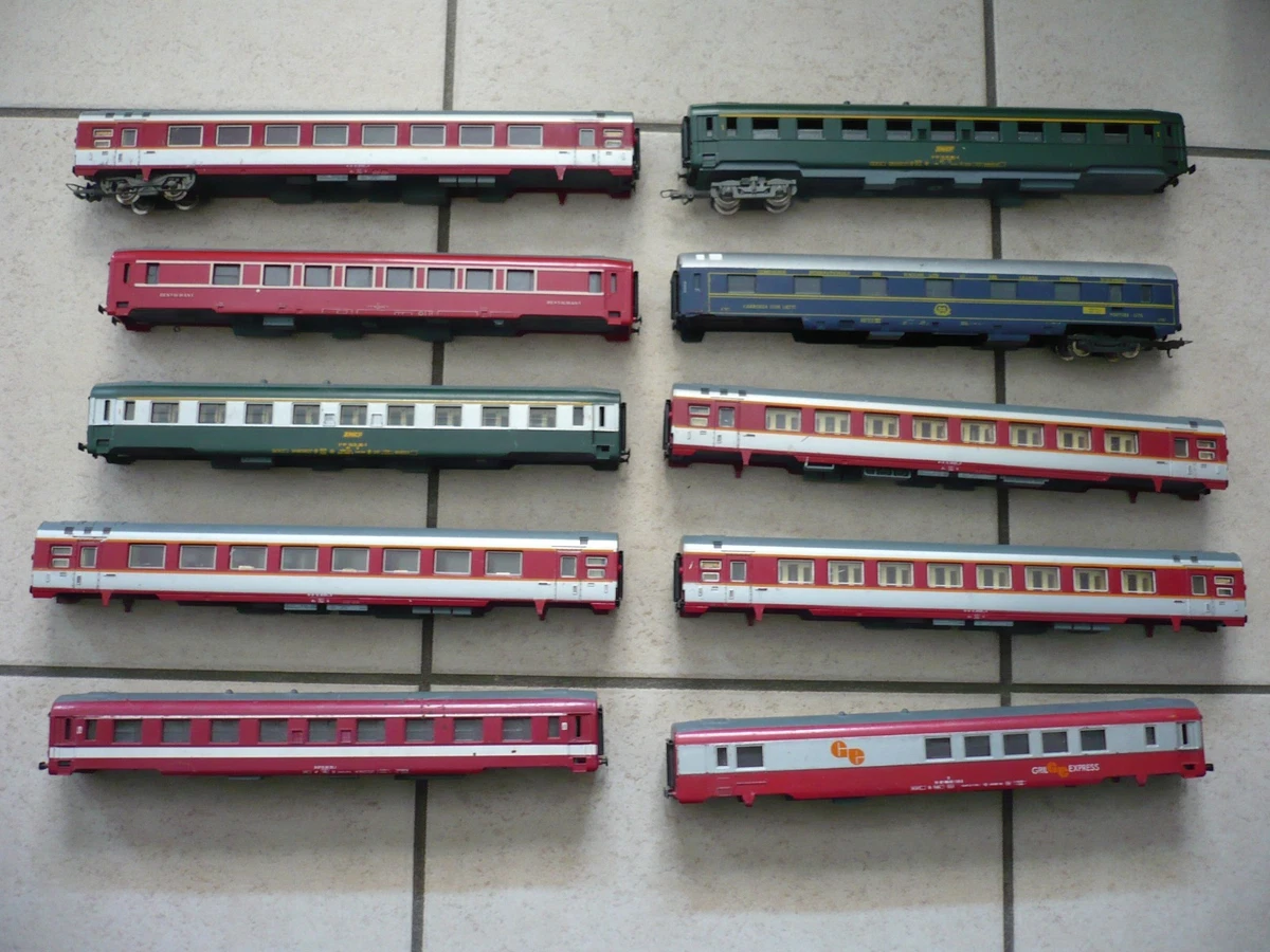 Lot De Trains Jouef D'occasion – Plusieurs Pièces – Modélisme Ferroviaire