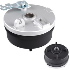 Front Drum Brake Wheel Hub with 4 Stud Drum Brake Housing  Shoes 8" Rim Fit ...