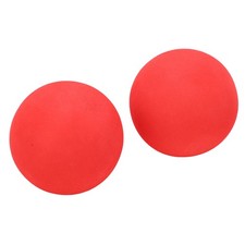 10pcs 65mm EVA Foam Balls Soft Foamlf Indoor And Outdoor Training(Red) LW