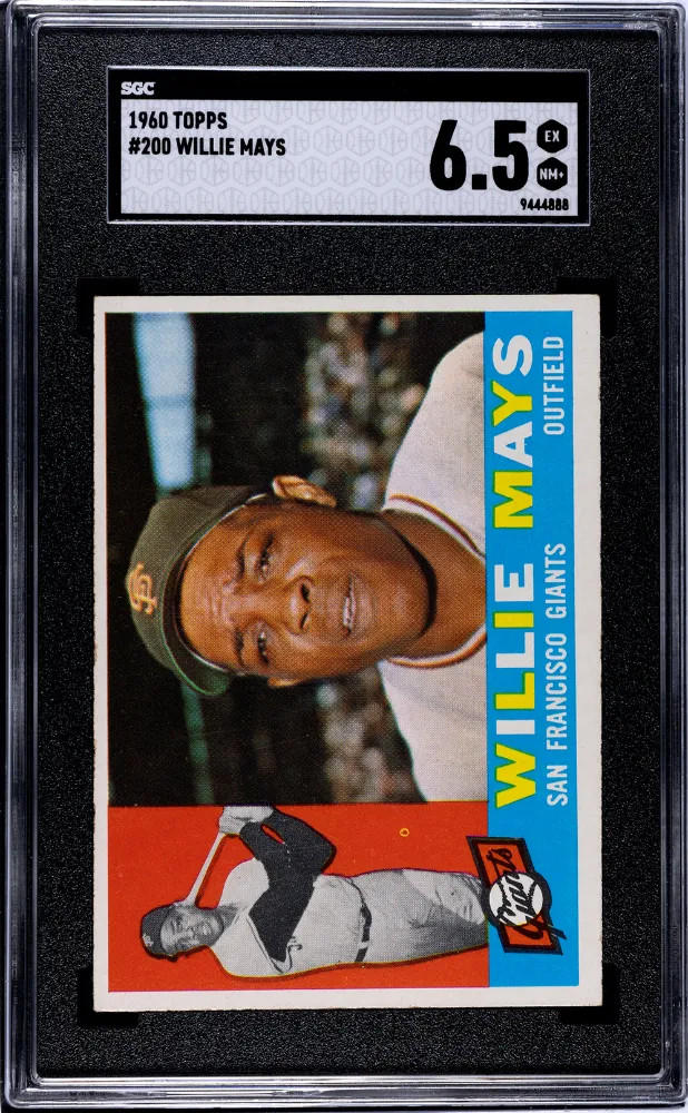 1960 Topps Willie Mays #200 SGC 6.5