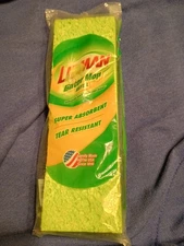 Libman Gator Mop Refill Head Tear Resistant Sponge Green Made In USA. Sealed.