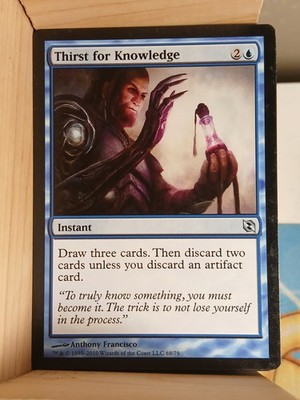 Thirst for Knowledge Duel Decks: Elspeth vs. Tezzeret Regular